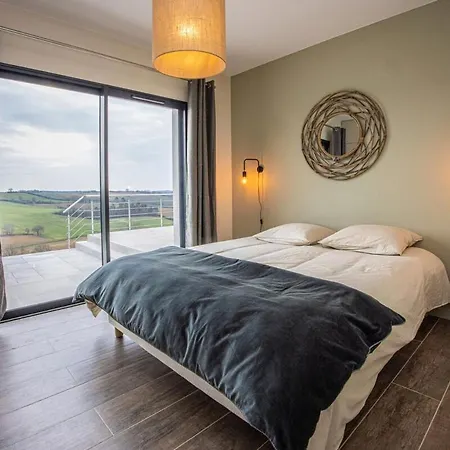 Le Belvedere-design-piscine-vue-gaillac فيلة Salvagnac