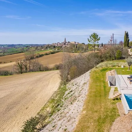 Le Belvedere-design-piscine-vue-gaillac Salvagnac