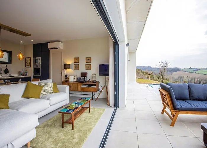 Le Belvedere-design-piscine-vue-gaillac Salvagnac